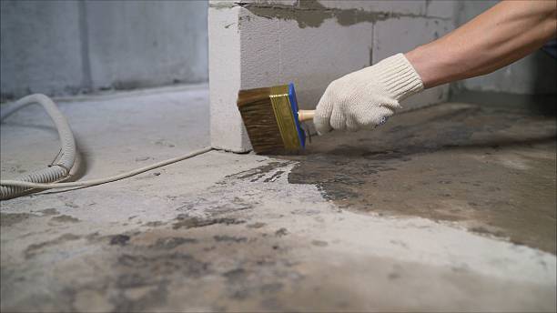 SJ Waterproofing Pros Waterproofing coverage map for Fountain City, IN and surrounding area